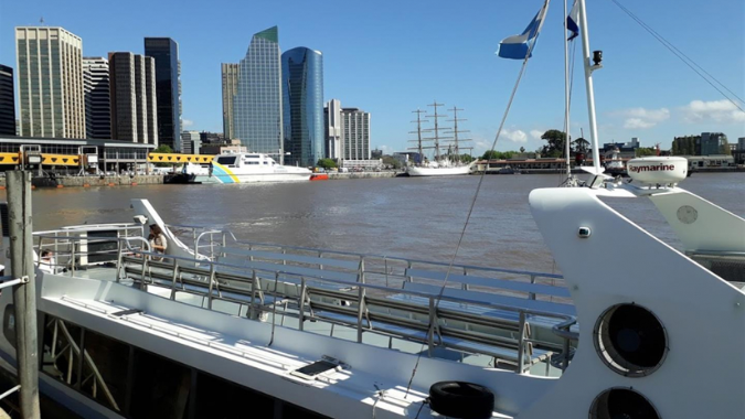 Depuis Puerto Madero commence un incroyable voyage le long du Rio de la Plata !