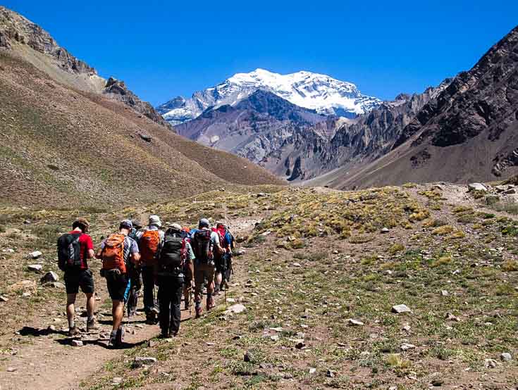 Hiking Aconcagua