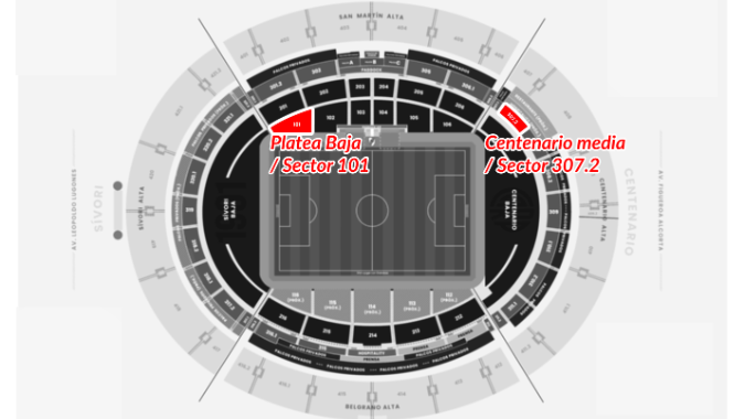 Assistez à un match de football au Monumental et regardez jouer l'une des équipes les plus célèbres d'Argentine, River Plate !