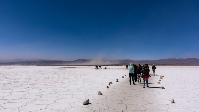 Tour one of the most famous salt flats in South America!